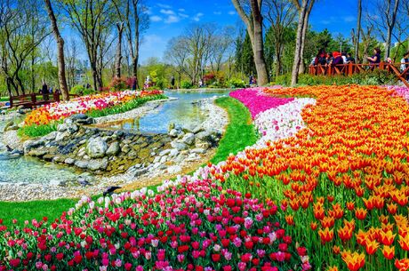 Nisan Ayı Boyunca Günübirlik Emirgan Lale Festivali Eminönü Galata Kulesi Turu